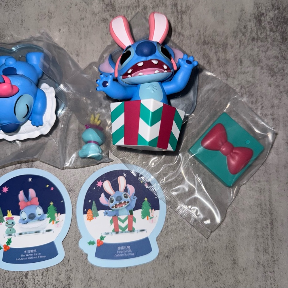 Set of 3 Stitch Figures - Picture 3 of 3